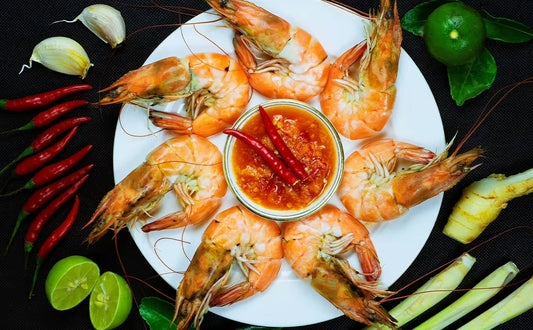 Crevettes à la sauce tomate-beurre