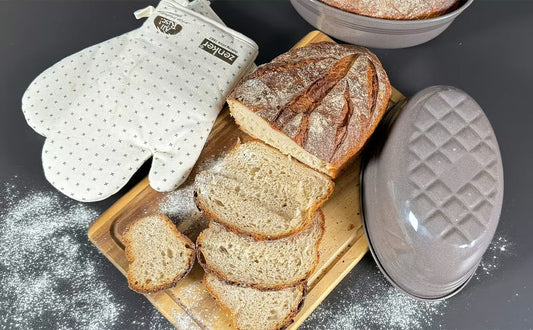 Pain de blé mélangé au seigle