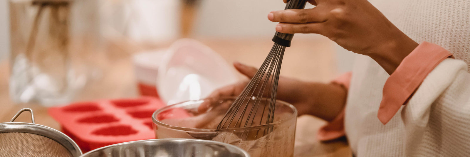 Les fouets de cuisine