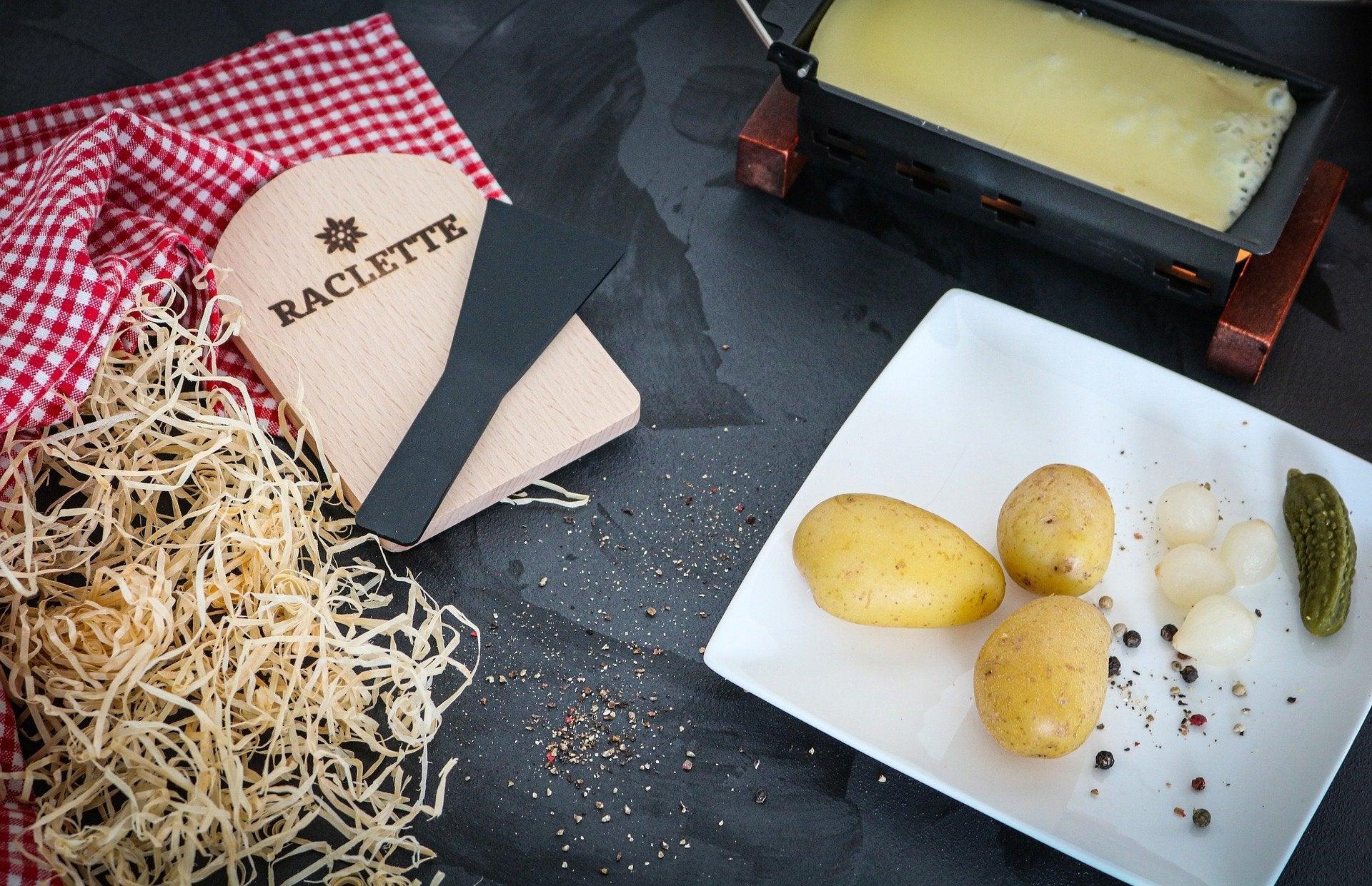 Raclette a la bougie 2 personnes fackelmann spécialités culinaires