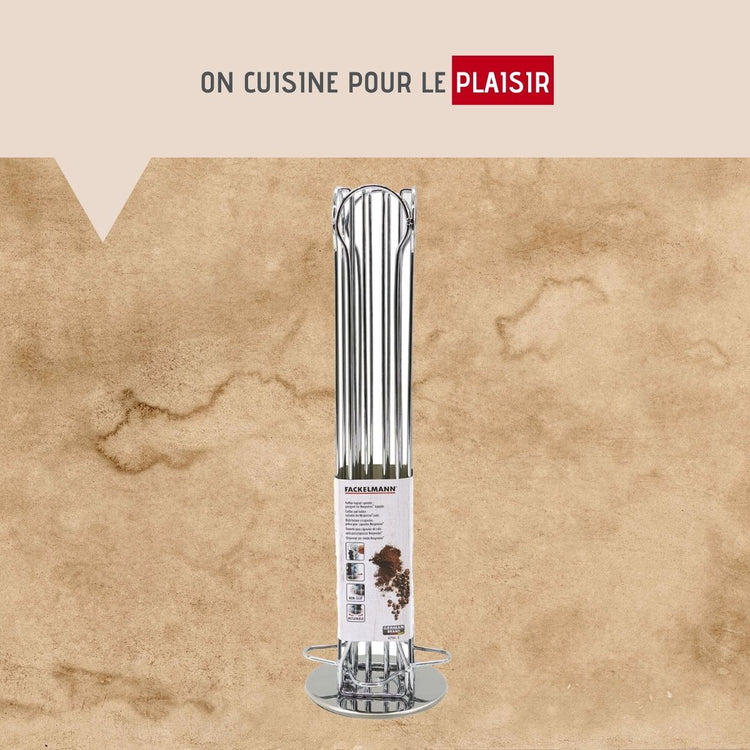Porte capsule Nespresso rotatif Fackelmann Petit Déjeuner