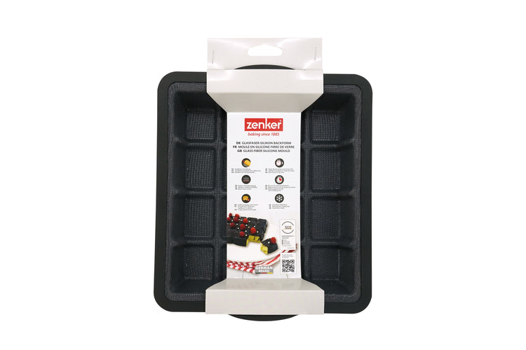 Moule à gâteaux en forme de tablette de chocolat Zenker Silicone fibre de verre