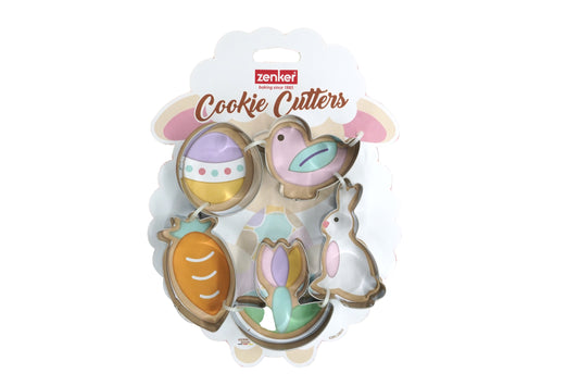 Set de 5 emporte-pièces Pâques Inox Zenker Pâques