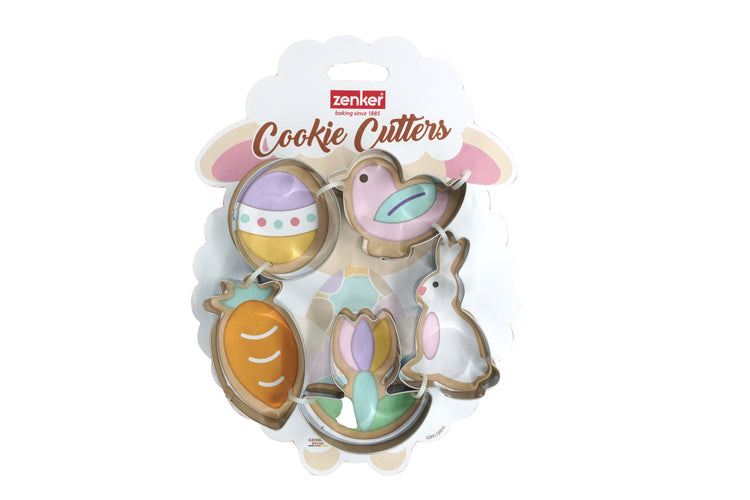 Set de 5 emporte-pièces Pâques Inox Zenker Pâques