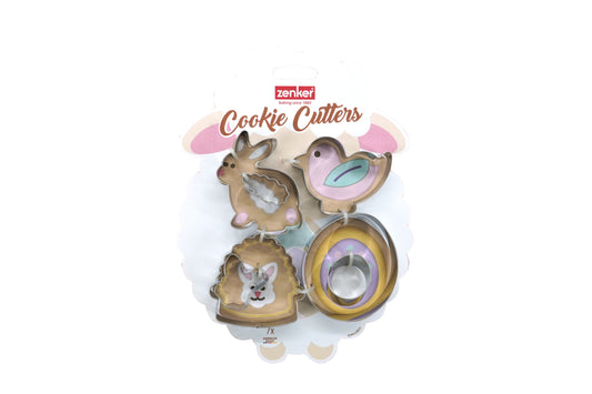 Lot de 7 Emporte-pièces Pâques Inox Zenker Pâques