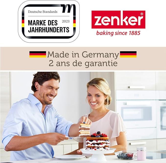 Moule en silicone pour 12 barres de muesli Zenker Sweet Sensation