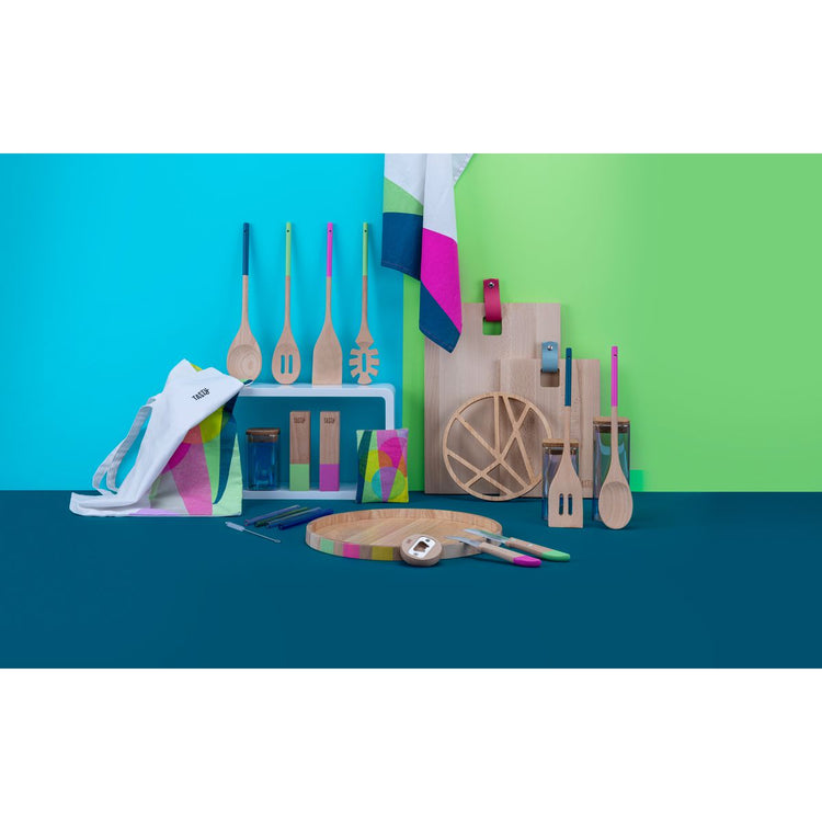 Spatule de cuisine en bois 30 cm Tasty Green