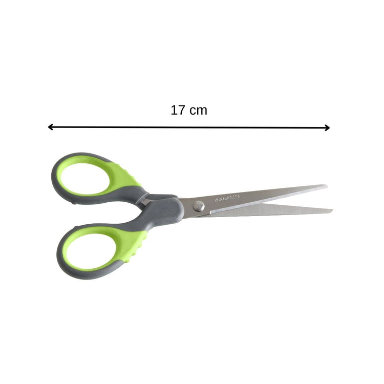 Ciseaux de cuisine universels en inox Lot de 2, dimensions 17 x 4.5 x 0.8 cm Nirosta Fit
