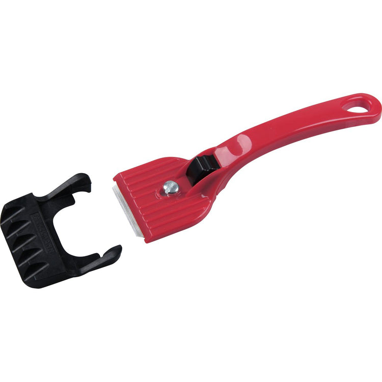 Ensemble de 2 Racloirs rouge pour plaque vitrocéramique Fackelmann