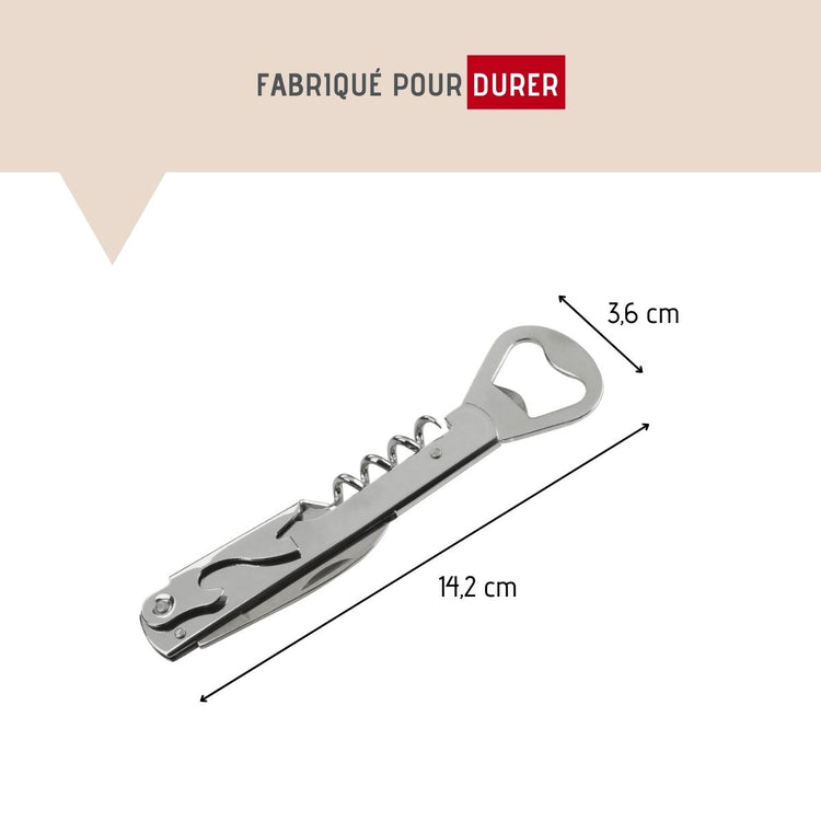 Tire-bouchon limonadier en acier FM Professional Boissons