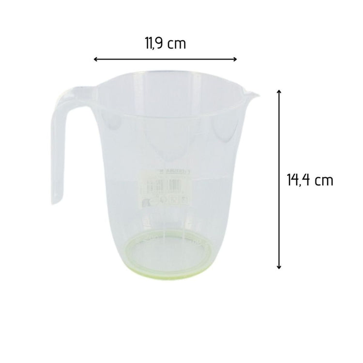 Set de 100 poches à douilles professionnelles jetables 50 cm et Verre doseur transparent en plastique 1 litre FM Professional