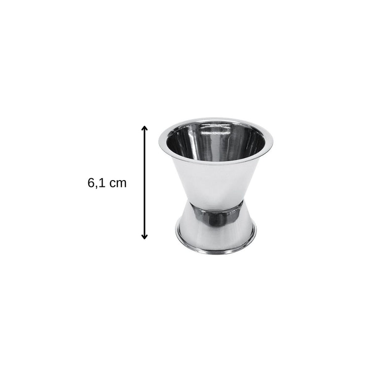 Set Shaker à cocktails en inox 400 ml et Doseur à alcool 2 cl et 4 cl Fackelmann Bar Concept