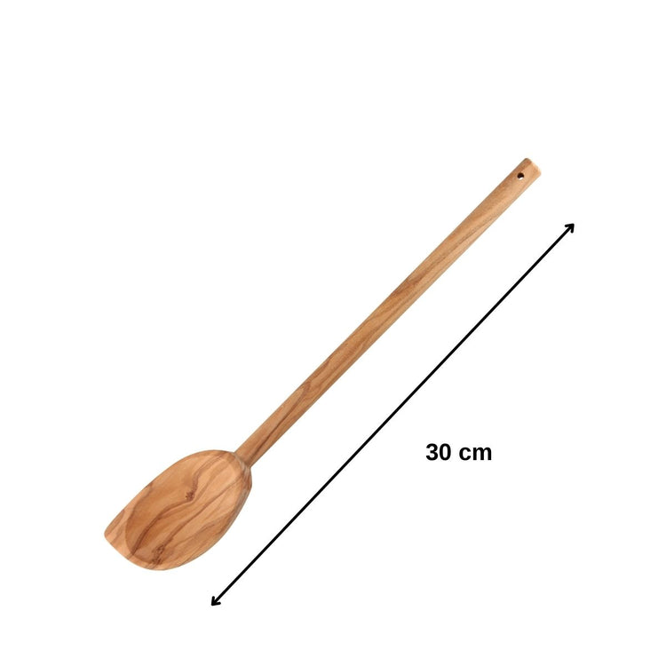 Cuillère de cuisine en bois à bout pointu Fackelmann Édition Bois d'olivier