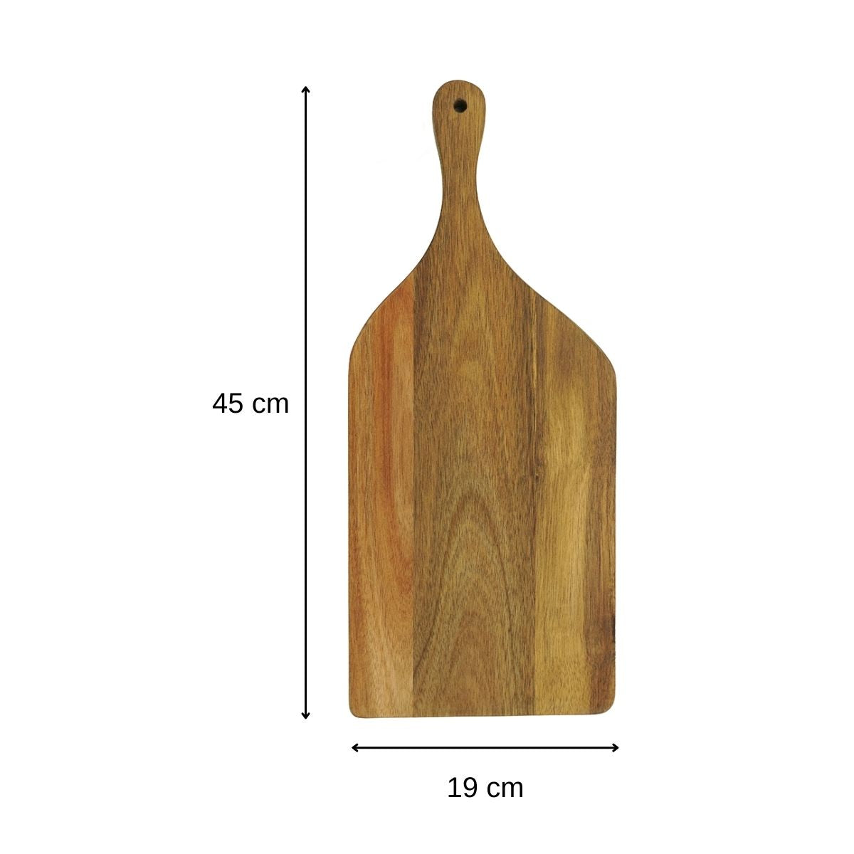 Planche à découper rectangulaire en bois d'acacia 45 x 19 cm Fackelmann Boissellerie