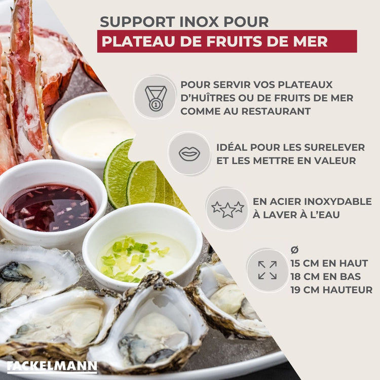 Support pour plateau de fruits de mer Fackelmann
