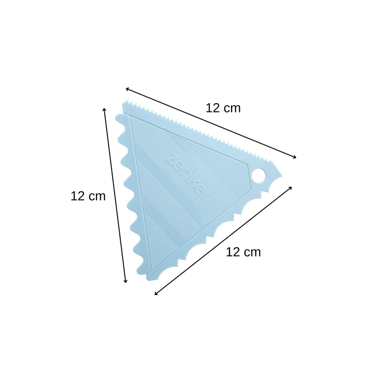 Lisseur gâteau à trois côtés pour cake design Zenker Sweet Sensation