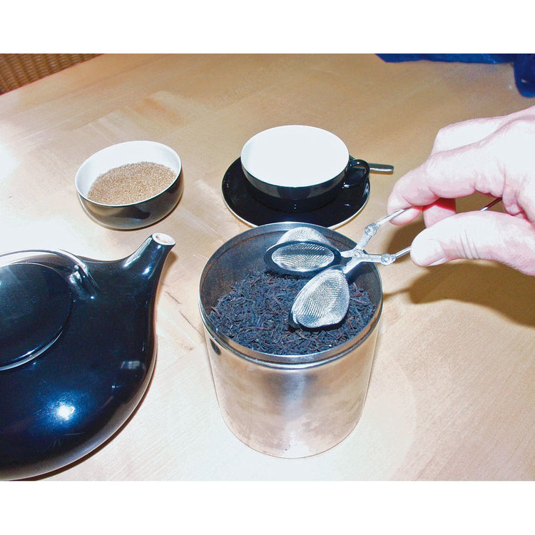 Boule à thé type pince à thé en inox 15 cm Fackelmann