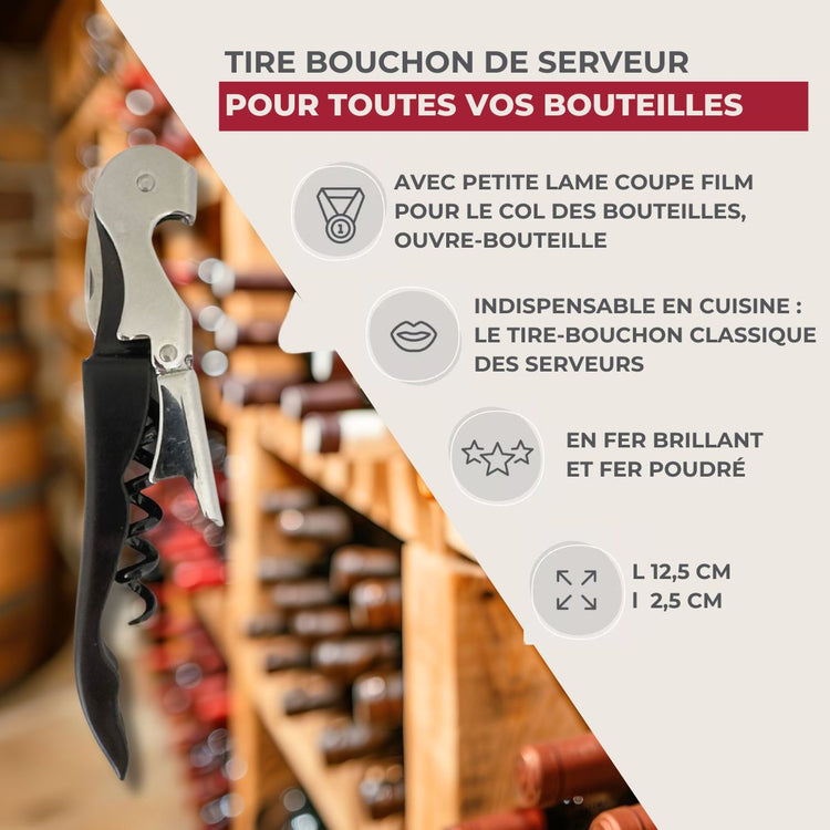 Tire-bouchon limonadier Fackelmann Bar Concept