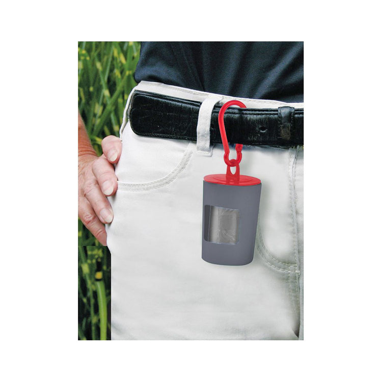 Distributeur de sacs à crotte et 2 rouleaux de 20 sacs chacun Fackelmann