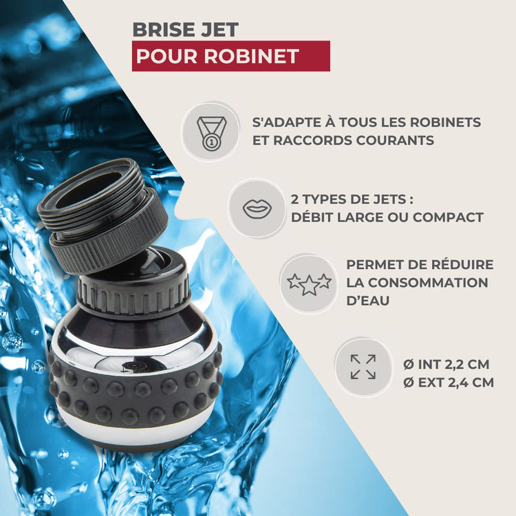 Brise jet aérateur Fackelmann Tecno