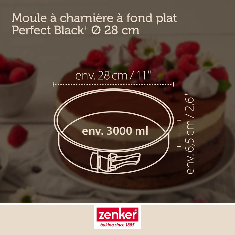 Moule à manqué à charnière 28 cm Zenker PerfectBack+