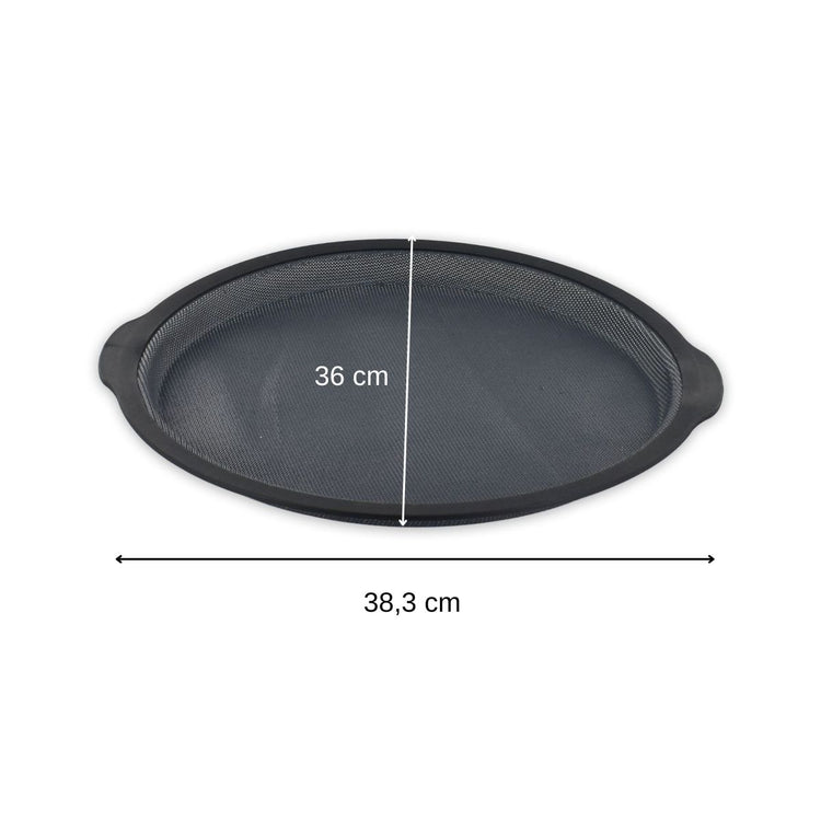Plaque à pizza ronde Zenker Silicone fibre de verre