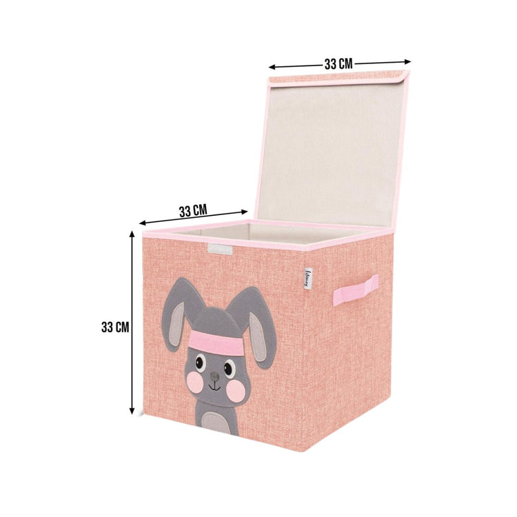 Boîte de rangement "lapin" avec couvercle, compatible avec l'étagère IKEA KALLAX Lifeney
