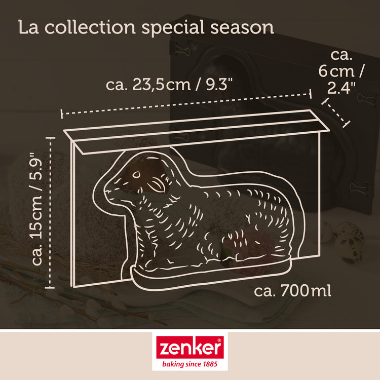 Set de 4 ustensiles de pâtisserie moule à gâteaux 2 bols et spatule Spécial season Spécial season Zenker Spécial season