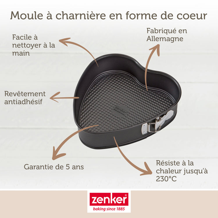 Set de 5 ustensiles de pâtisserie moule à gâteaux bol spatule pâtisserie et verre doseur Spécial créative Spécial créative Zenker Spécial créative