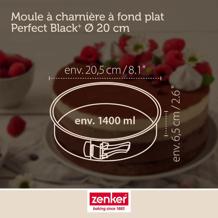 Set de 4 ustensiles de pâtisserie moule à manqué bol et spatule PerfectBack+ PerfectBack+ Zenker PerfectBack+