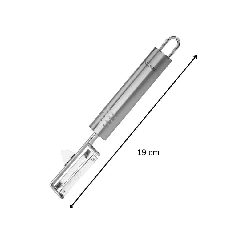 Lot de 2 éplucheur à légumes inox 19 cm Fackelmann Ovale