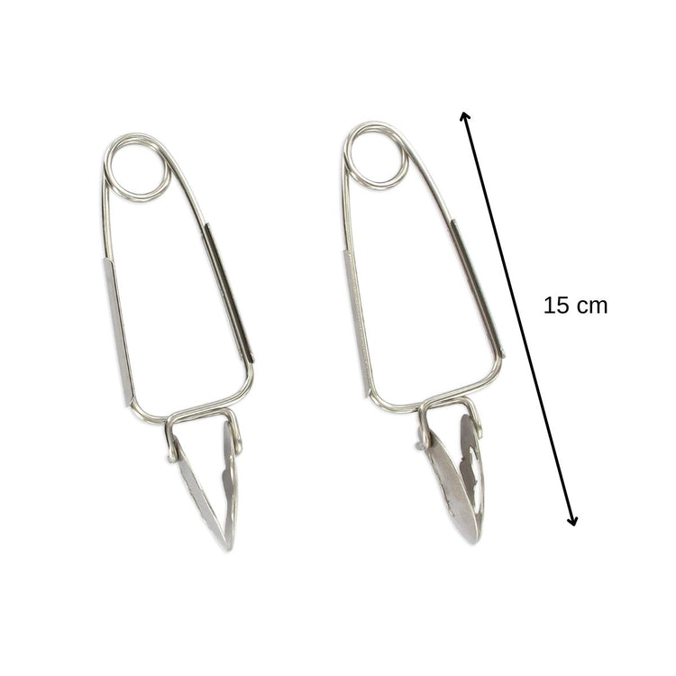 Lot de 4 pinces à escargots Fackelmann