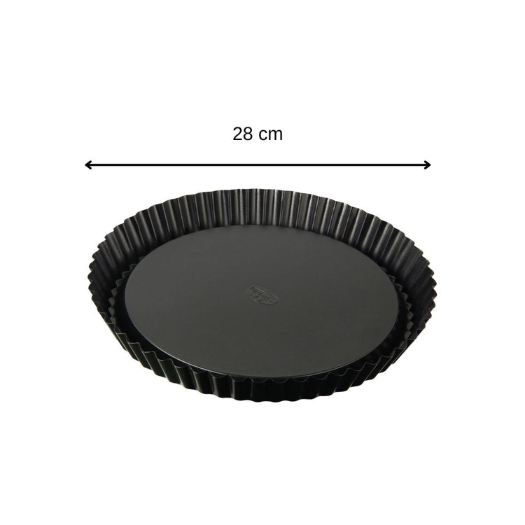 Lot de 2 moules à tarte renversée 28 cm Dr.Oetker Tradition