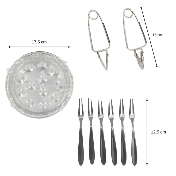 Ensemble spécial escargots Fackelmann