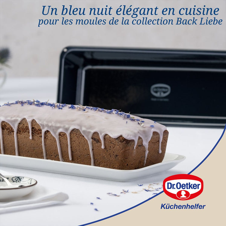 Ensemble de 2 Moules à cake 30 cm Dr Oetker Back Liebe