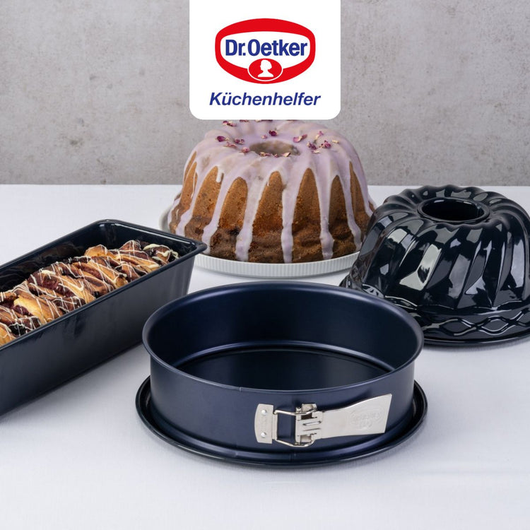 Ensemble de 2 Moules à cake 35 cm Dr Oetker Back Liebe