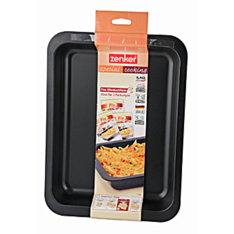 Ensemble de 2 Plats à four rectangulaire 37 x 27 cm Zenker Spécial Cooking