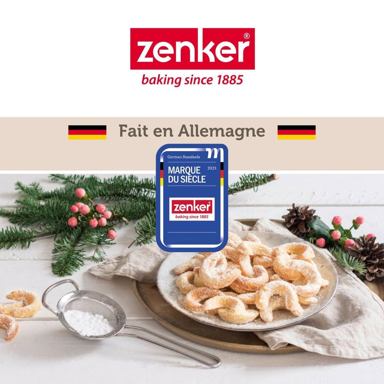 Ensemble de 2 Moules pour 84 petits croissants 42 x 32 cm Zenker Special Creative