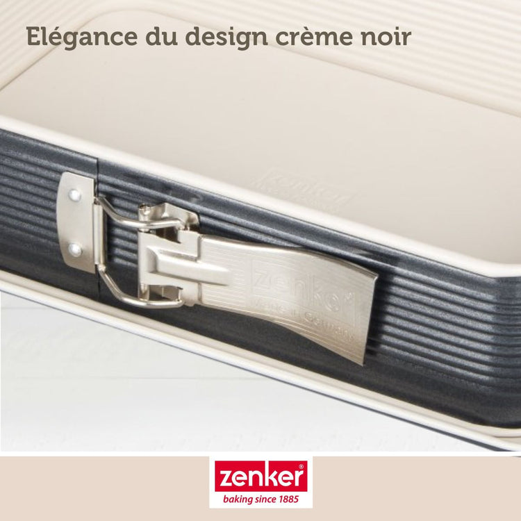 Lot de 2 moules à gâteaux rectangulaires 28/18 cm en acier Zenker Smart Pastry