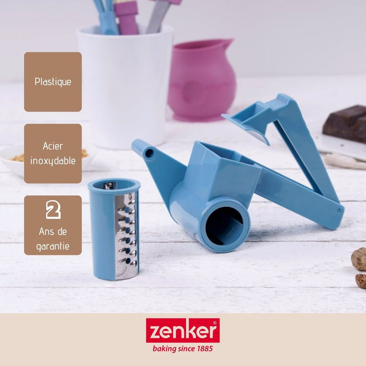 Ensemble de 2 Mini moulins râpes pour chocolat Zenker Sweet Sensation
