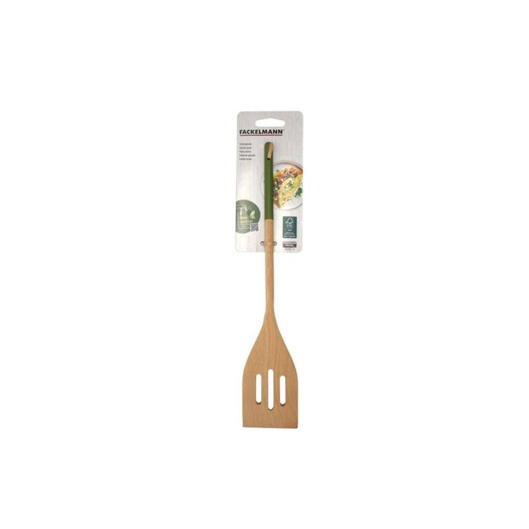 Ensemble de 2 Spatules de cuisine ajourée 33 cm Fackelmann Wood Edition