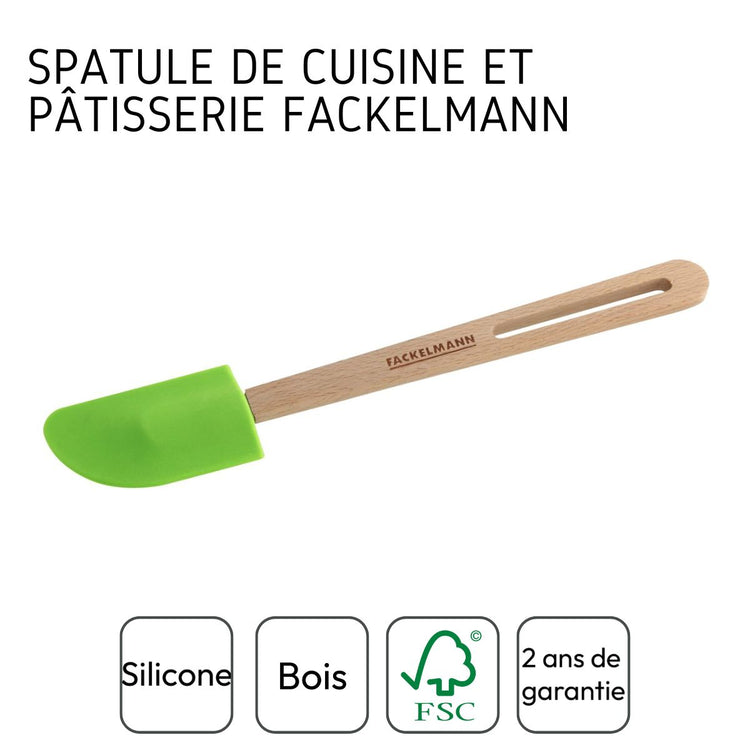 Ensemble de 2 Spatules de cuisine et de pâtisserie 30 cm Fackelmann