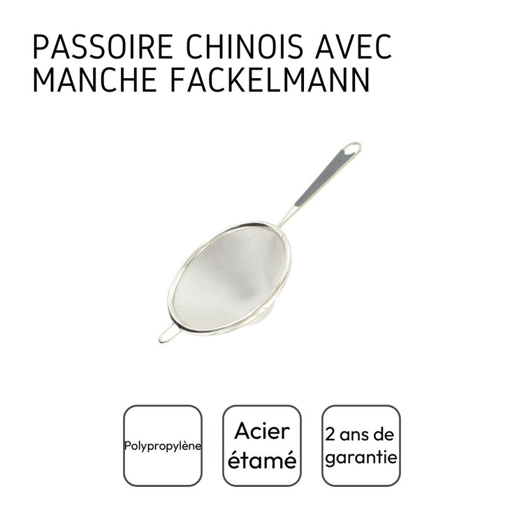 Ensemble de 2 Passoires chinois 10 cm Fackelmann