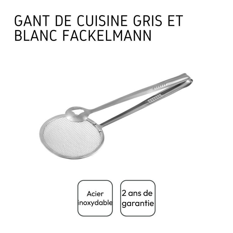 Set de 2 ustensiles de cuisine pince de cuisine inox Zenker Smart Pastry