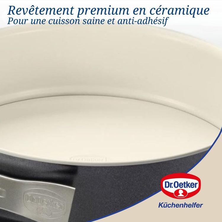 Ensemble de 2 Moules à manqué 28 cm Dr.Oetker Back Trend