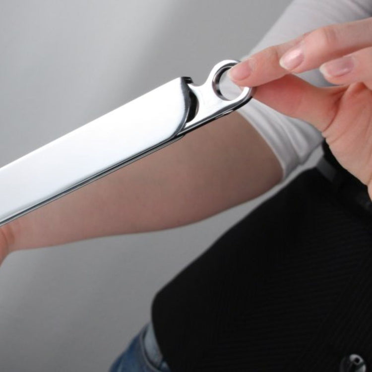 Ensemble de 2 Crochets pliants gris Fackelmann Tecno