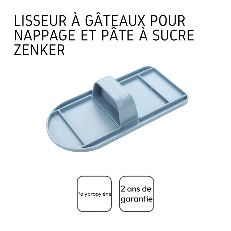 Set de 2 ustensiles de pâtisserie lisseurs pâte à sucre Zenker Sweet Sensation