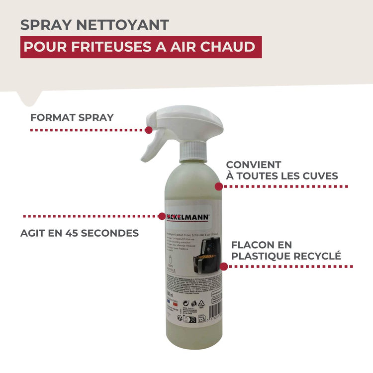 Nettoyant pour cuves de friteuses à air chaud Fackelmann