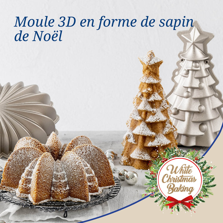 Moule à gâteaux original en forme de sapin de noël Dr.Oetker Christmas