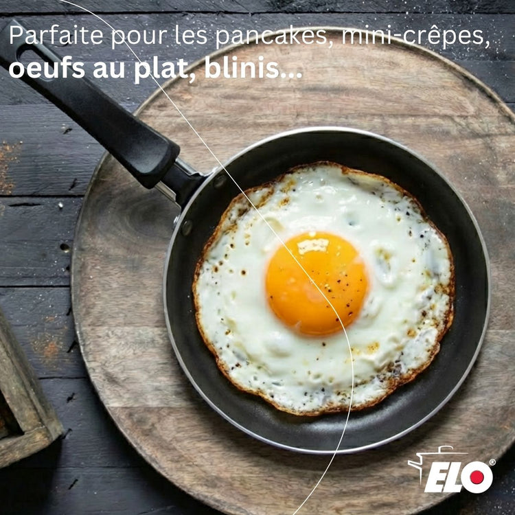 Set mini crêpière 14 cm et spatule Elo Jewel de Luxe